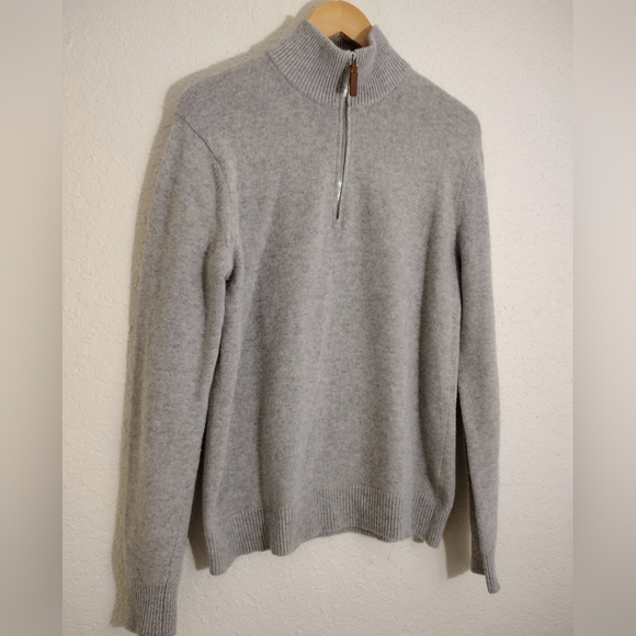 Banana Republic Italian Yarn Half Zip Pullover Sweater - Picture 3 of 6